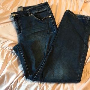So Slimming Jean short by Chico’s. Chico’s size 1